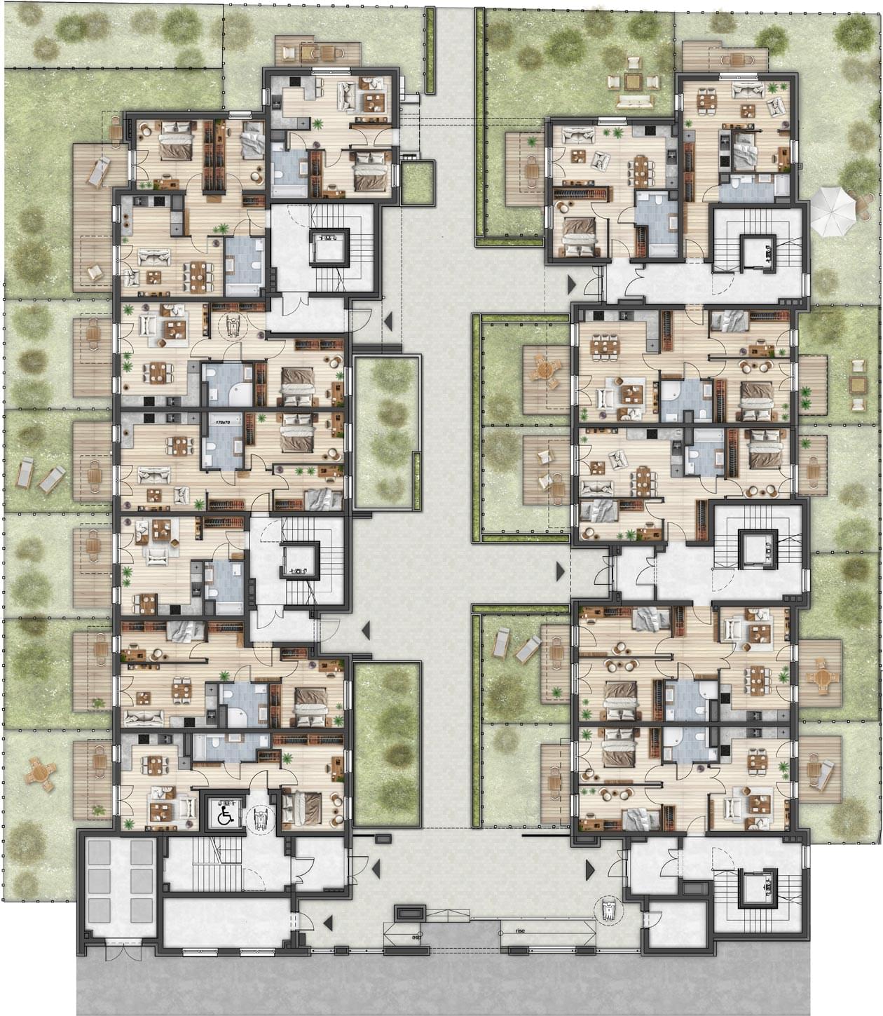 Budynek 2, parter